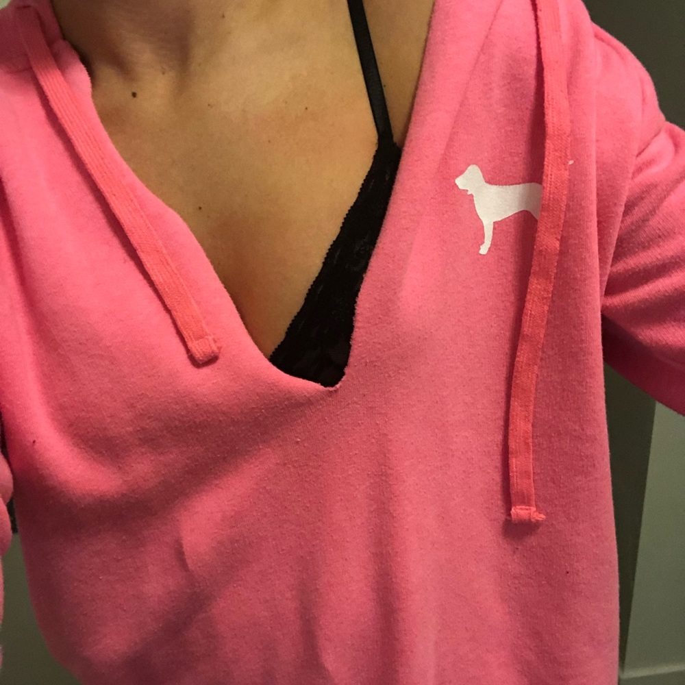 Pink sweater